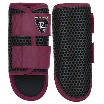 Gamaše univerzálne na predné alebo zadné nohy Equilibrium Tri-Zone Brushing Boots