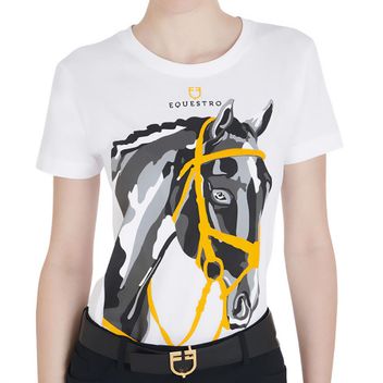 Tričko dámske jazdecké Equestro