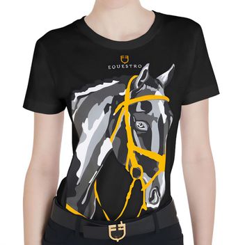 Tričko dámske jazdecké Equestro